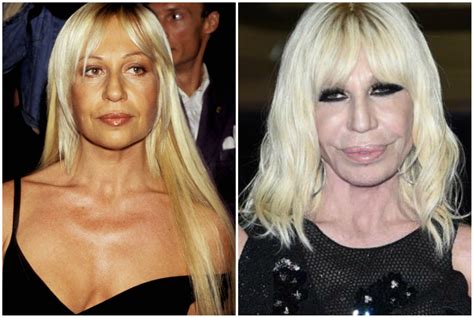 donatella versace completamente struccata|donatella versace muse.